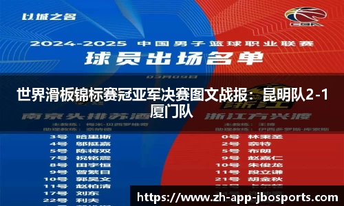 世界滑板锦标赛冠亚军决赛图文战报：昆明队2-1厦门队